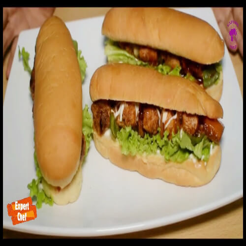 Burger Chicken Tikka Boti