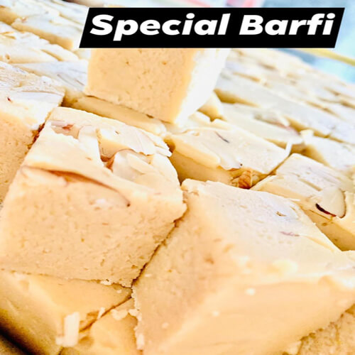 Special Almond Barfi